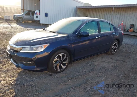2017 Honda Accord Ex z USA, uszkodzony, nr VIN 1HGCR2F09HA075602